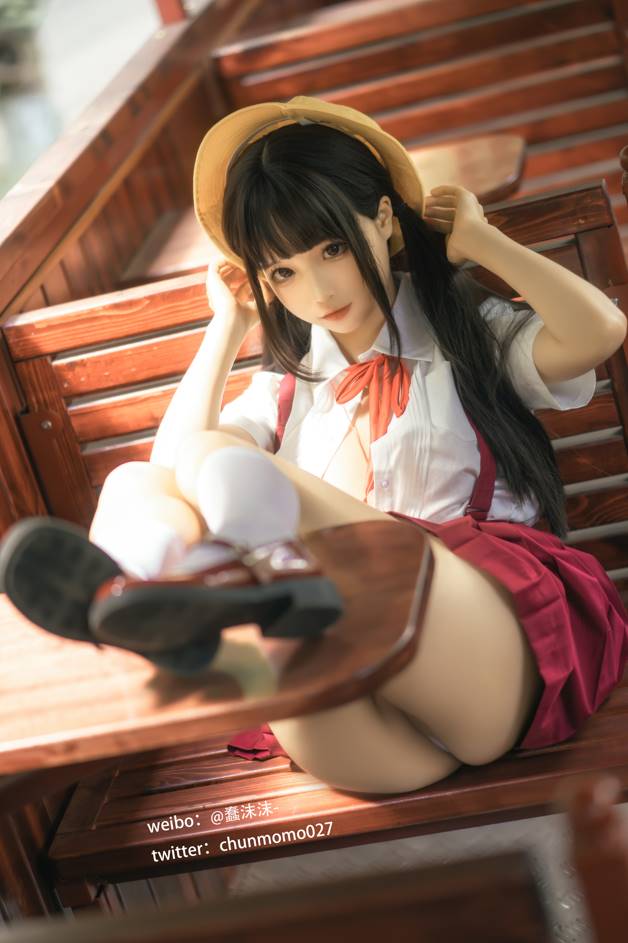图片[3]-[cos写真]蠢沫沫 NO.178 红火车 [16P-100MB]-acggame.ink